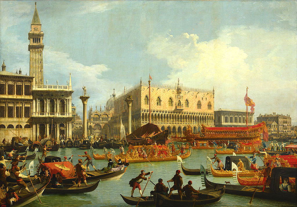 Canaletto - The Bucintoro Returning to the Molo