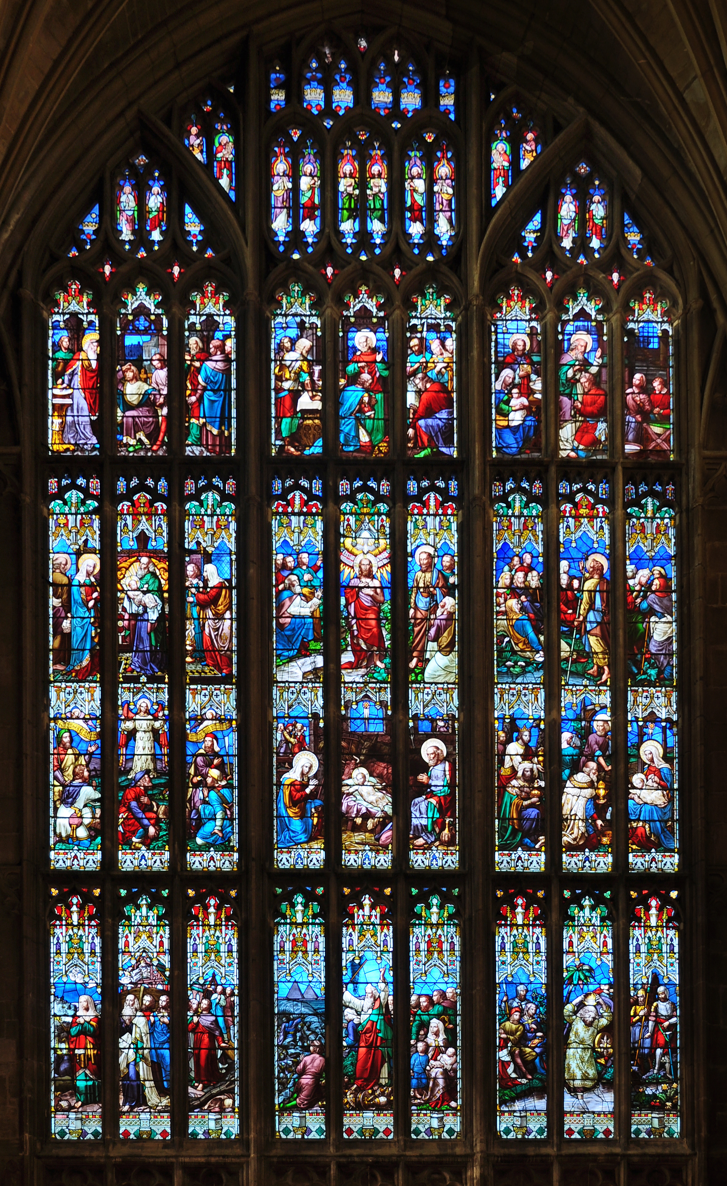 Gloucester Cathedral's West Window Herbert Howells grew up in Gloucester
