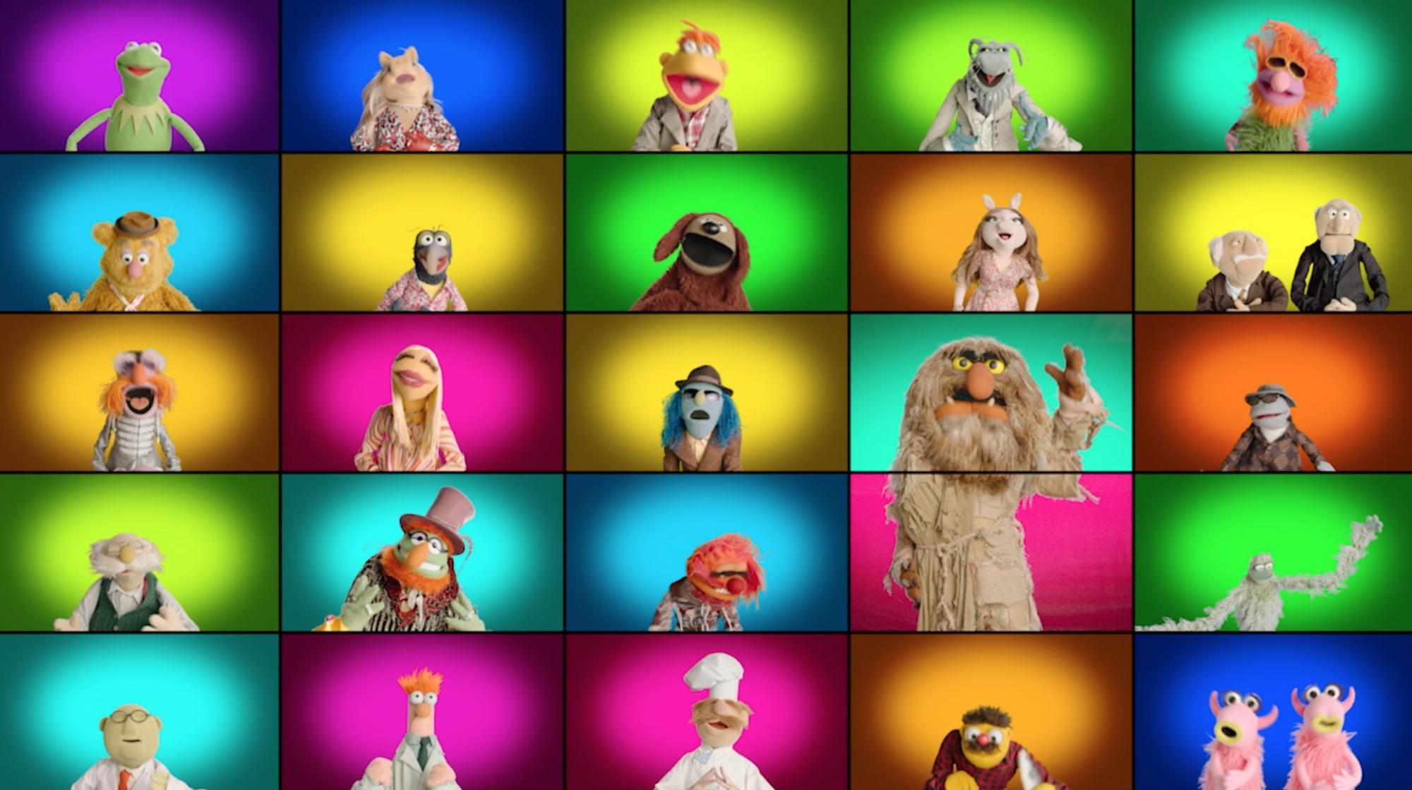 We're going to be singing all day! Muppets singing