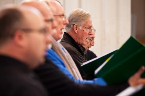 In Rehearsal at Douai - Photo by Simon Crompton-Reid