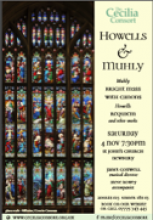 Howells & Muhly Concert Poster