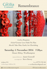 Remembrance Concert, Douai Abbey